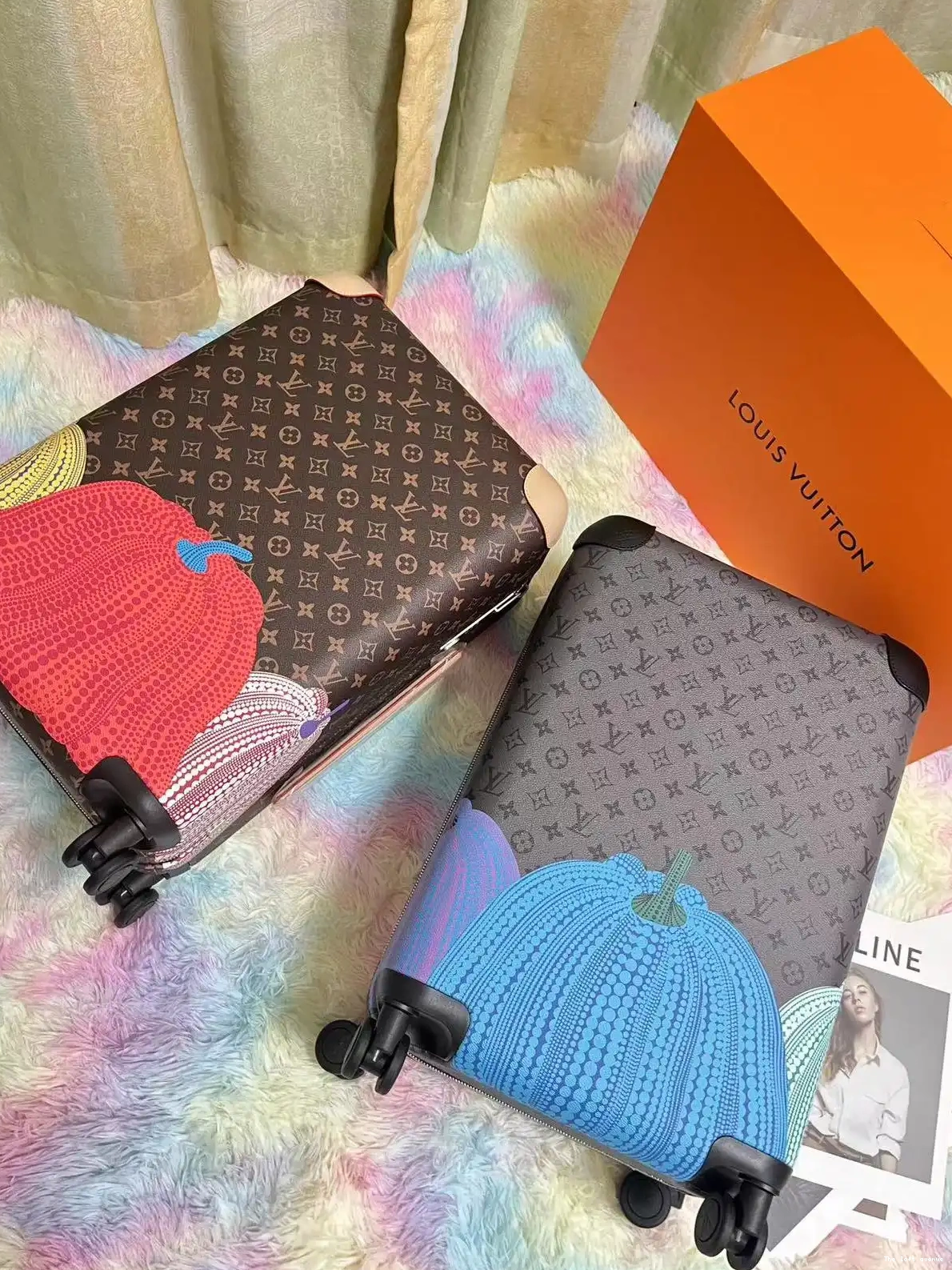 HORIZON SUITCASE CUSTOM CABIN 55 PUMPKIN YAYOI 37L 0701